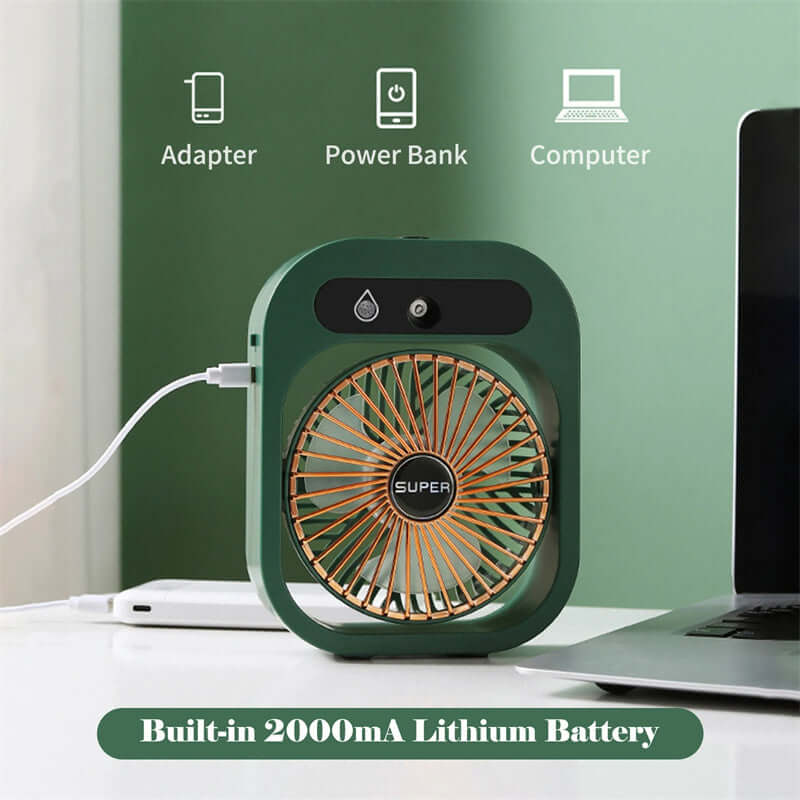 Portable USB Misting Fan