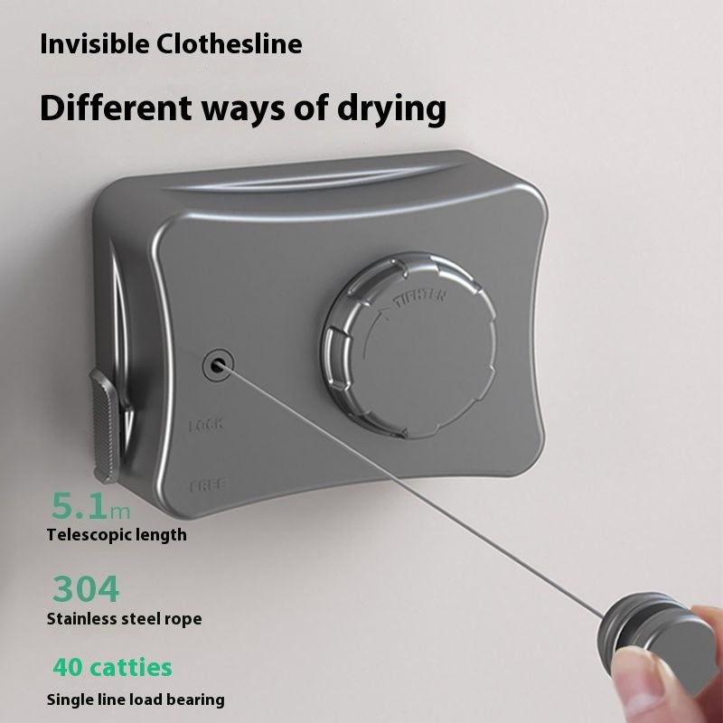 Retractable Invisible Clothesline