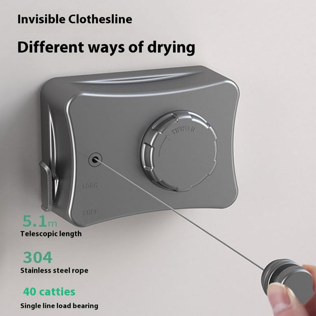 Retractable Invisible Clothesline