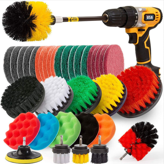 37-Piece Cleaning Brush Set