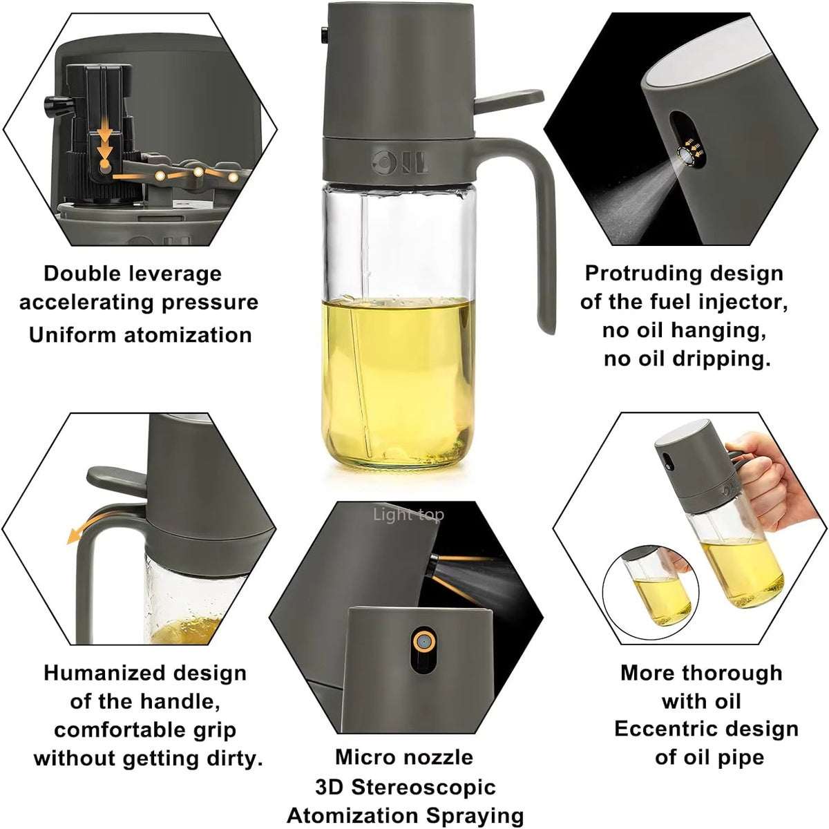 Glass Olive Oil Sprayer