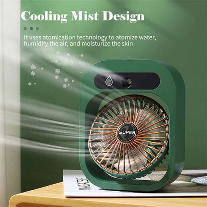 Portable USB Misting Fan