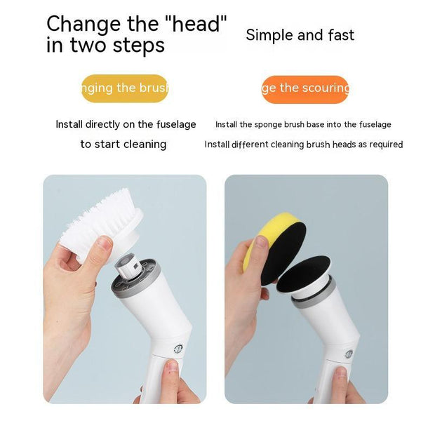 Electric Telescopic Cleaning Brush