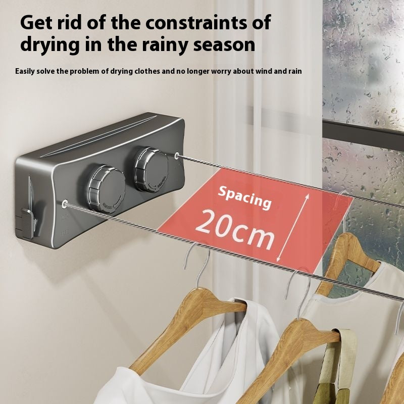 Retractable Invisible Clothesline