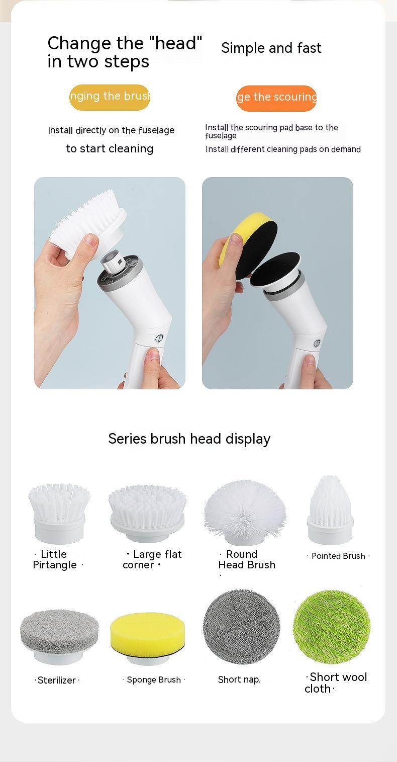 Electric Telescopic Cleaning Brush